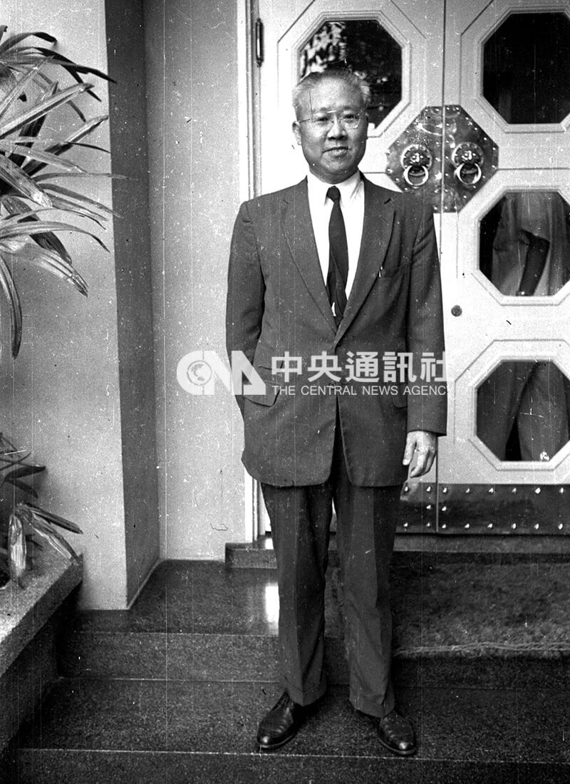 原子能專家袁家騮。中央社李壽康科攝 45年7月19日