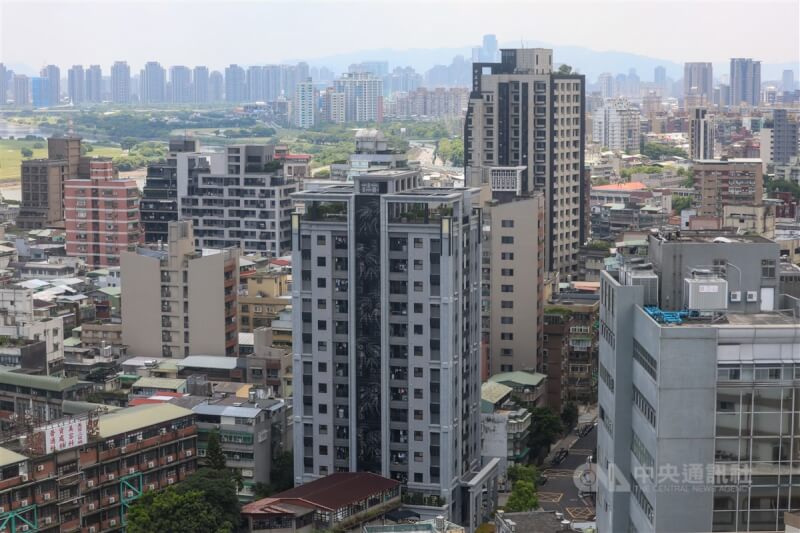 台北市中正區市景。（中央社檔案照片）