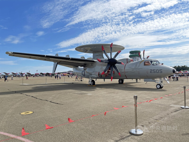 E-2K鷹眼空中預警機。（中央社檔案照片）