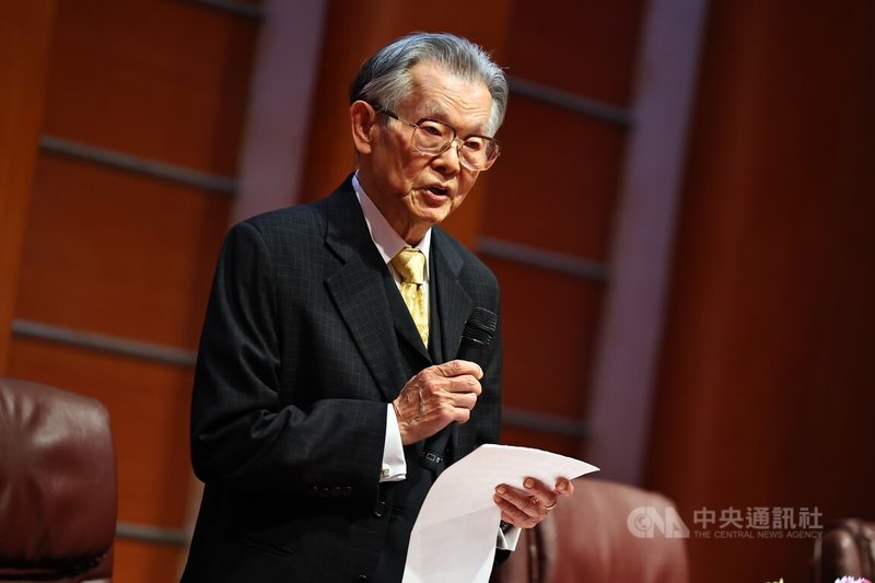 大學雜誌(The Intellectual)58週年紀念活動記者會1日在台北國家圖書館舉辦,大學雜誌創辦人之一張俊宏出席致詞。中央社記者翁睿坤攝 114年3月1日
