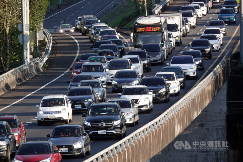 圖為國5石碇路段。（中央社檔案照片）