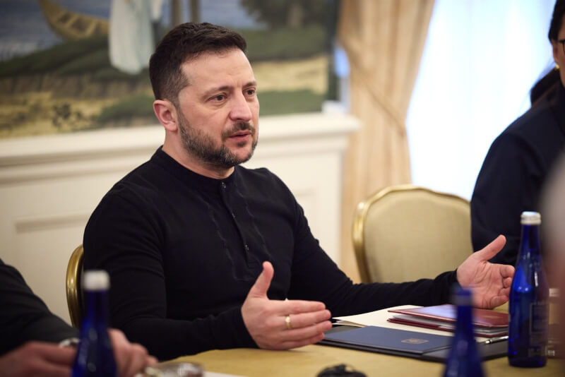 烏克蘭總統澤倫斯基。（圖取自facebook.com/zelenskyy.official）