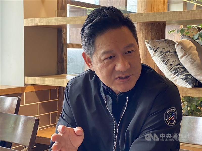 精誠資訊2月受惠多個大型系統建置案的推動,營收創同期新高。圖為精誠資訊董事長林隆奮。(中央社檔案照片)