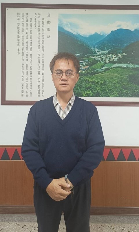南投縣信義鄉長全志堅涉貪遭羈押禁見。南投縣政府7日表示,已核派前信義鄉公所祕書甘浩望(圖)代理鄉長職務。(南投縣政府提供)中央社記者蕭博陽南投縣傳真 114年3月7日