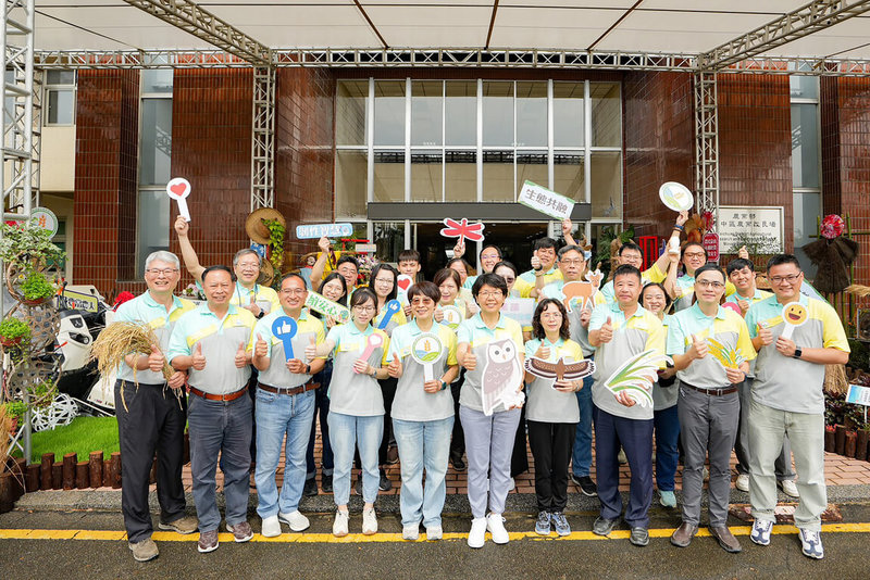 農業部台中區農業改良場13日舉辦「米食饗宴 生態共融」綠色生活暨研發成果展示開放日宣傳記者會，宣布15日場區將對外開放，活動以米食與生態為主軸，策劃主題區、樂活區、舞台區及展售區。（台中區農改場提供）中央社記者鄭維真傳真  114年3月13日