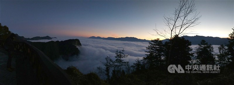 圖為阿里山雲海。（中央社檔案照片）