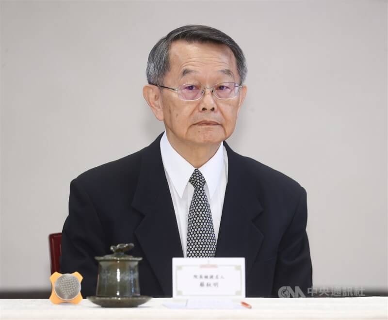 大法官兼院長被提名人蔡秋明為現任台灣高等檢察署主任檢察官，擁有近30年檢察官實務，且擅長國際司法交流。中央社記者謝佳璋攝 114年3月21日