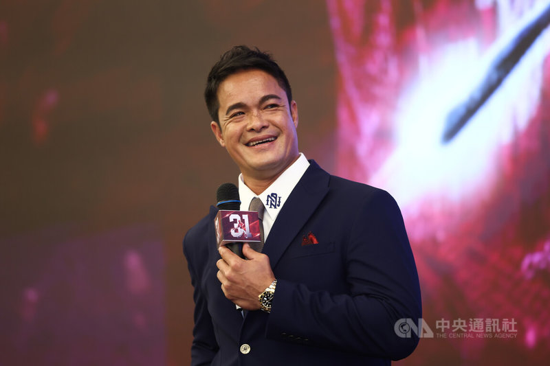 中華職棒味全龍隊31日下午在台北為「大師兄」林智勝舉辦引退宣告記者會,會中公布引退賽相關資訊,林智勝(圖)出席,回顧職棒生涯、分享心情。中央社記者王騰毅攝 114年3月31日