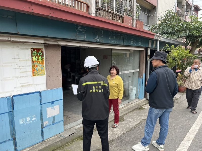 0121地震造成台南山區災損，紅黃單損壞建築評估報告1日全數寄送；已核撥修繕補助逾新台幣1億7000萬元。（台南市政府提供）中央社記者張榮祥台南傳真 114年4月1日