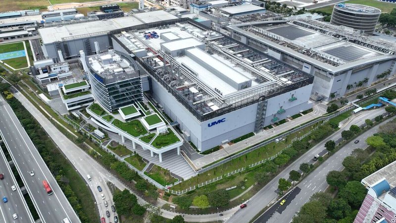 聯電新加坡擴建新廠1日開幕,第1期廠房將自2026年開始量產,總投資金額約50億美元,月產能3萬片。(聯電提供)中央社記者張建中傳真 114年4月1日