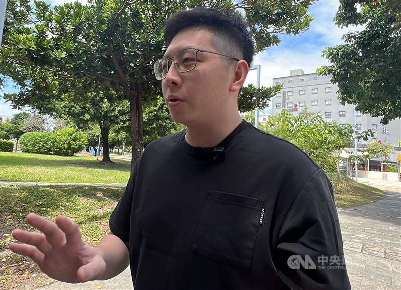 圖為前桃園市議員王浩宇。(中央社檔案照片)