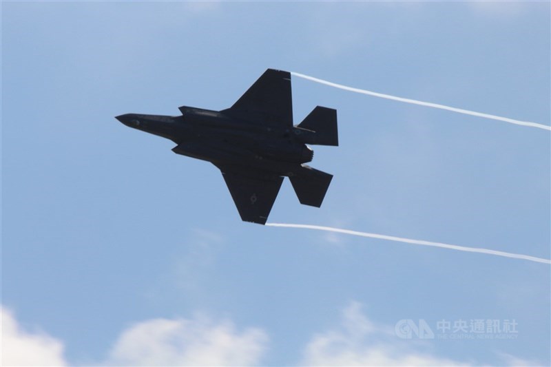 圖為美軍F-35A戰機(中央社檔案照片)