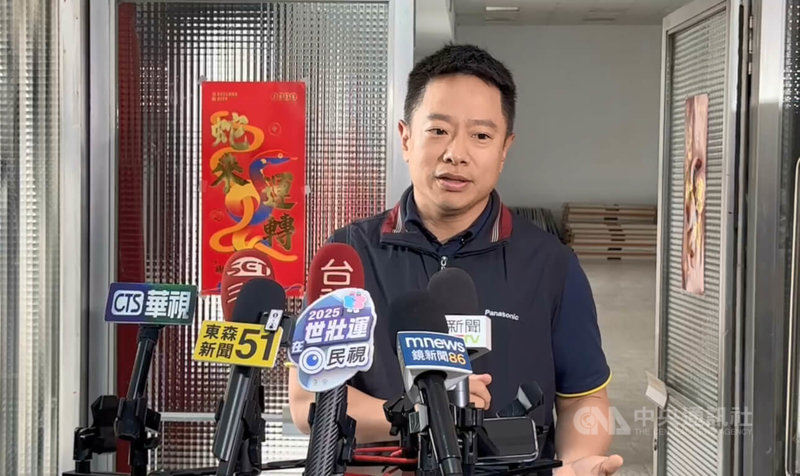 台松科技股份有限公司總經理王德鼎(圖)8日受訪表示,一旦美國實施關稅政策,傳統產業是「毛三到四」(指毛利率約3%至4%),憂心公司會失去競爭力。中央社記者王朝鈺攝 114年4月8日