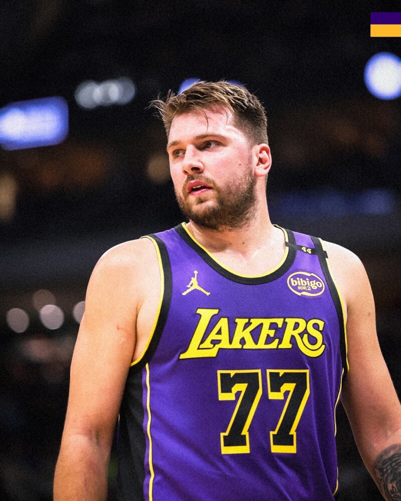 NBA洛杉磯湖人唐西奇。(圖取自facebook.com/losangeleslakers)