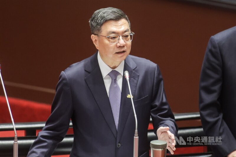 行政院長卓榮泰。中央社記者裴禛攝 114年4月15日