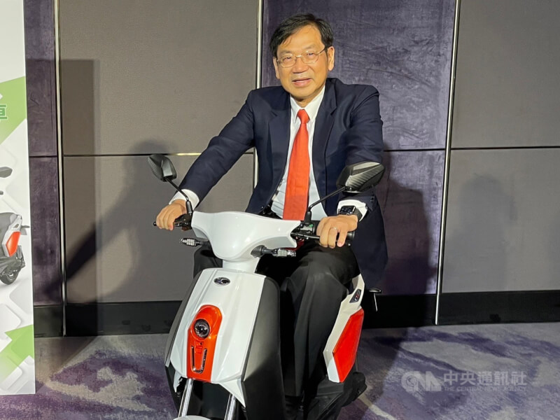 光陽現任執行長柯俊斌轉任董事長。(中央社檔案照片)