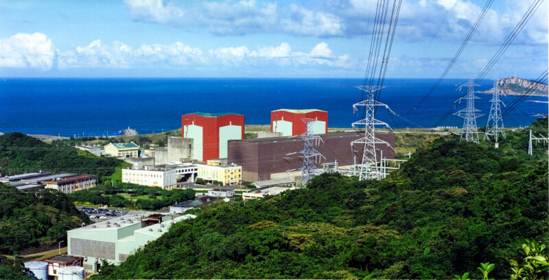 圖為核二廠外觀。(圖取自台電網頁taipower.com.tw)