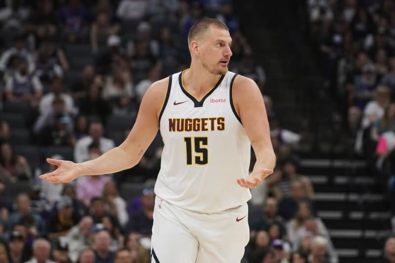 效力於丹佛金塊的約基奇要力拼5年來第4個MVP。(路透社)