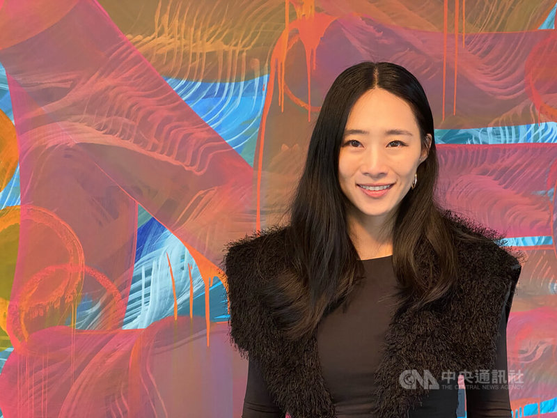 吳可熙於柏林影展期間接受中央社專訪,談及自己的家庭的移民背景,如何成為她表演與創作的養分。中央社記者林尚縈柏林攝 114年4月22日