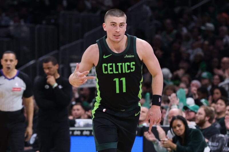 塞爾蒂克好手普瑞查德獲選NBA年度最佳第6人。(路透社)