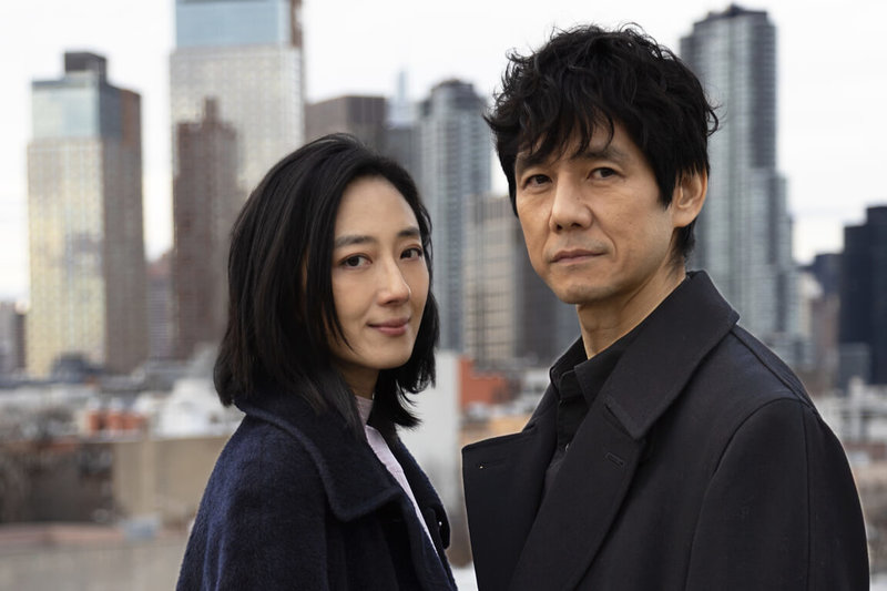 遠傳電信23日宣布再度投資新台日合作電影Dear Stranger,由日本影帝西島秀俊(右)與台灣影后桂綸鎂(左)主演。(遠傳提供) 中央社記者江明晏傳真 114年4月23日