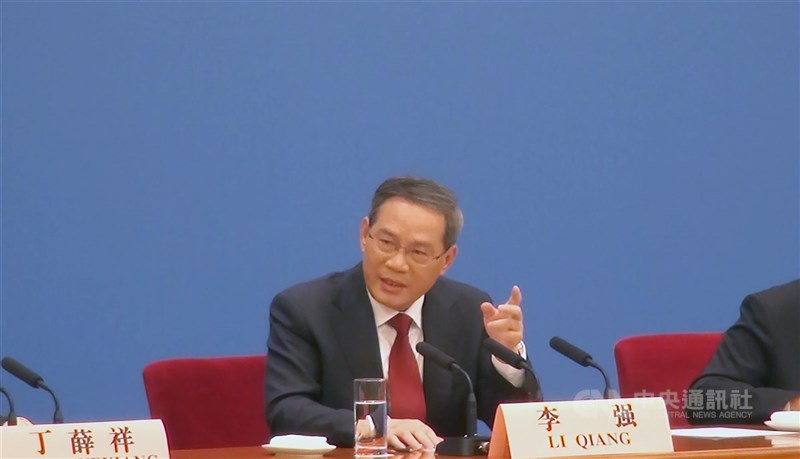 中國國務院總理李強。(中央社檔案照片)