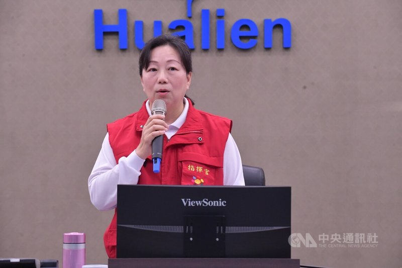 國民黨26日將在台北凱達格蘭大道舉辦集會活動,花蓮縣長徐榛蔚(圖)24日表態會參加。中央社記者張祈攝 114年4月24日