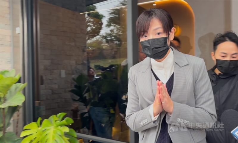 高虹安(前)因立委任內涉詐領助理費,案件境管期限將屆,高院裁定再限制出境出海8個月。(中央社檔案照片)