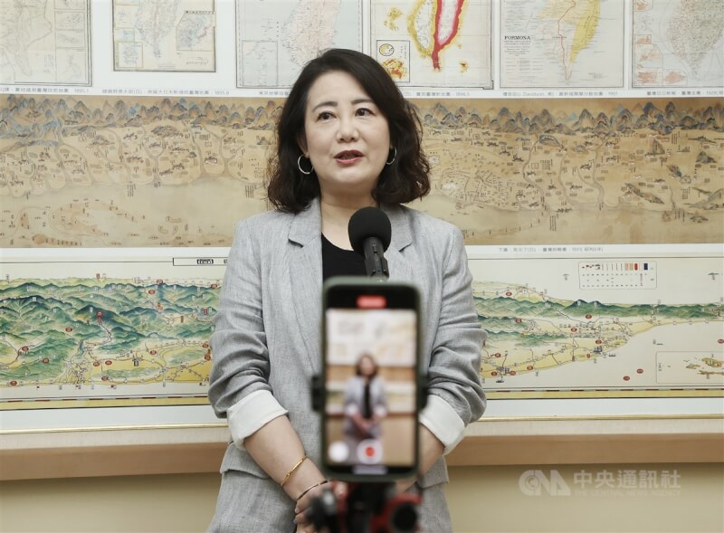 民進黨團幹事長吳思瑤。(中央社檔案照片)