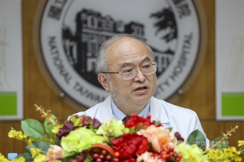 台大醫院院長吳明賢。(中央社檔案照片)