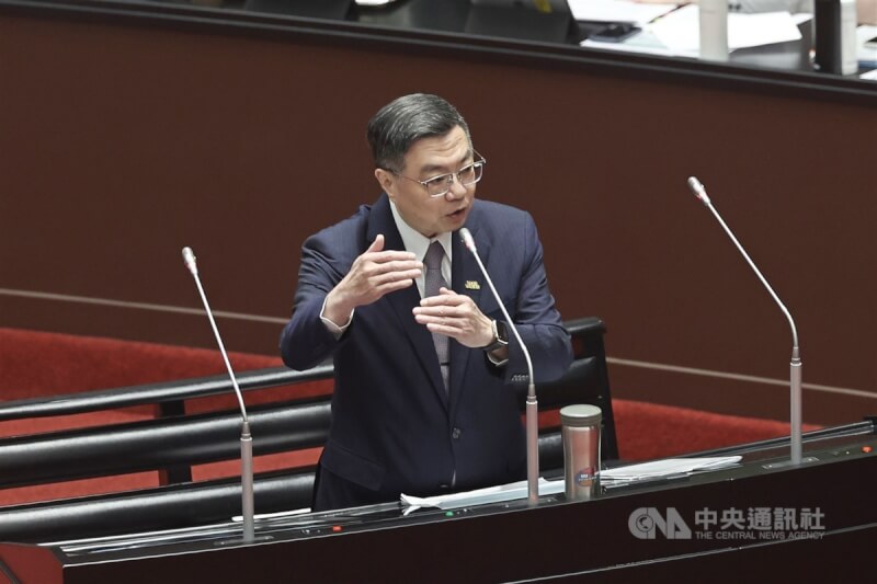 行政院長卓榮泰29日赴立法院備詢。中央社記者吳家昇攝 114年4月29日
