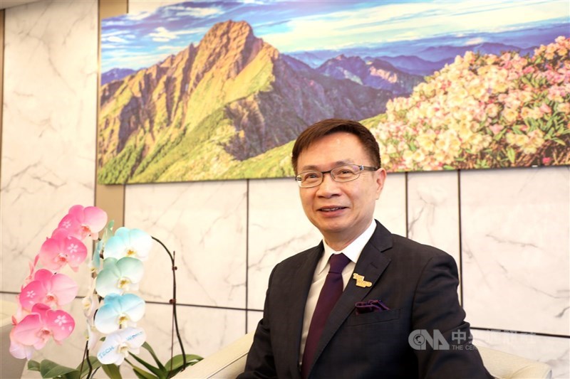 外貿協會董事長黃志芳今天建議台灣盡快成立主權基金。 (中央社檔案照片)