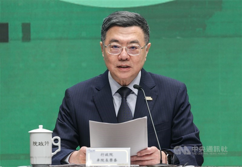 圖為行政院長卓榮泰。(中央社檔案照片)