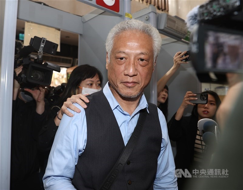 罷免民進黨立委吳思瑤的提案領銜人張克晉(圖)聲明要退出領銜人身分。(中央社檔案照片)