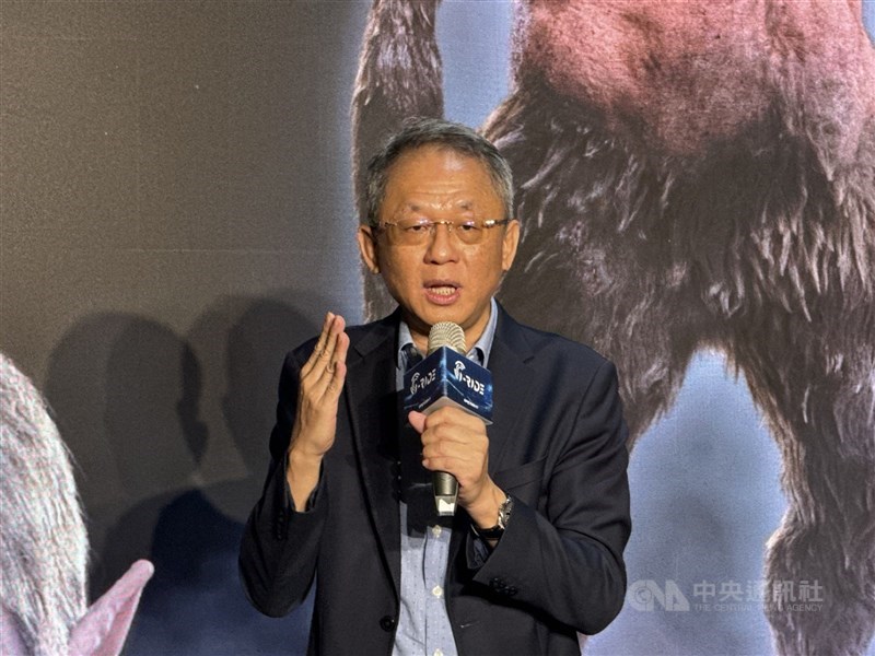 體感設備廠智崴2日宣布,與沙烏地阿拉伯某公司簽訂2套體感模擬遊樂設備合約。圖為智崴集團董事長歐陽志宏。(中央社檔案照片)