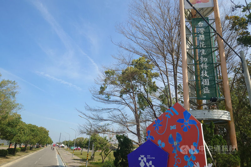 台灣國際蘭展每年3月在台南市後壁區登場,舉辦地點台灣蘭花生物科技園區(圖)開發至今逾20年,從早年甘蔗園變成蘭花種苗生產基地。中央社記者楊思瑞攝 114年5月4日