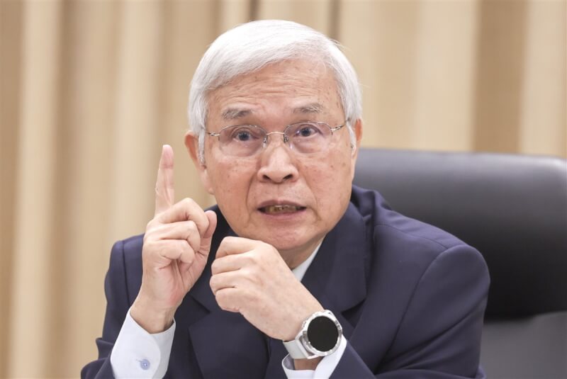 中央銀行總裁楊金龍。(中央社檔案照片)