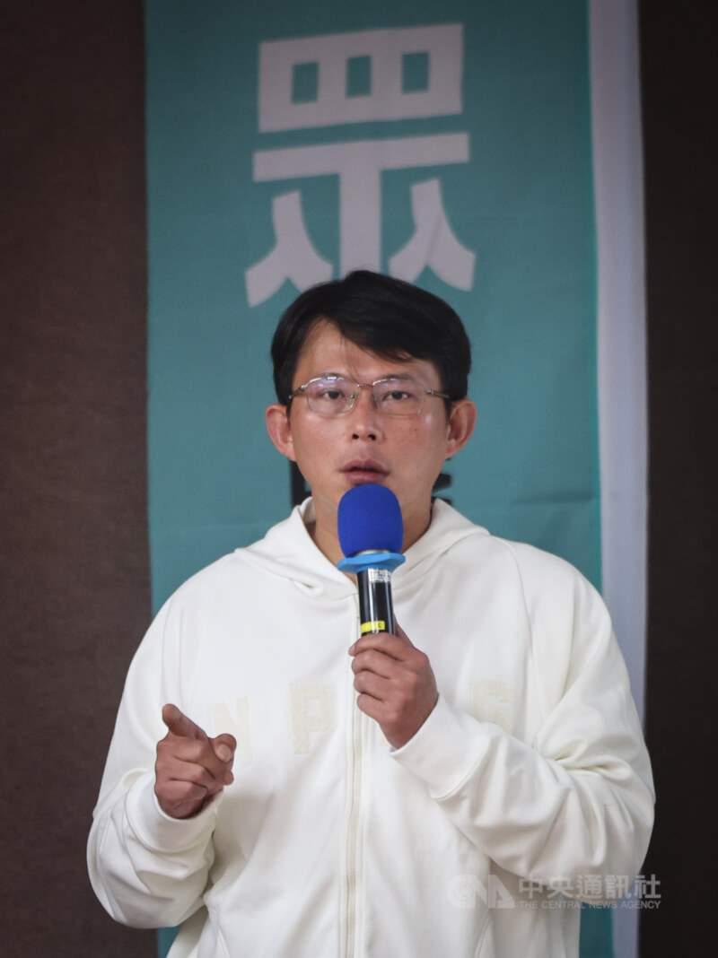 台灣民眾黨立法院黨團總召黃國昌。(中央社檔案照片)
