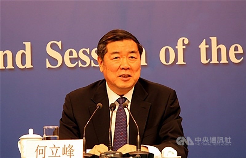 中國決定與美國接觸 何立峰將與美財長舉行會談