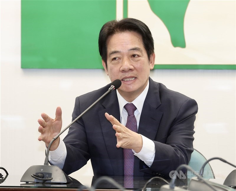 圖為兼任民進黨主席的總統賴清德。(中央社檔案照片)