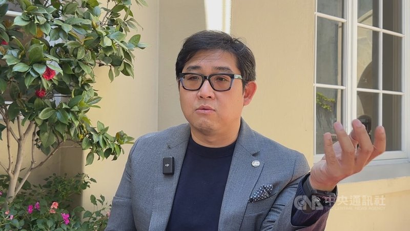 「台灣人公共事務會」(FAPA)理事葉介庭認為,美國眾議院400多位代表各地選民的議員,口頭無異議通過2項友台法案,這將有助帶動其他國家挺台的輿論。中央社記者張欣瑜舊金山攝 114年5月7日