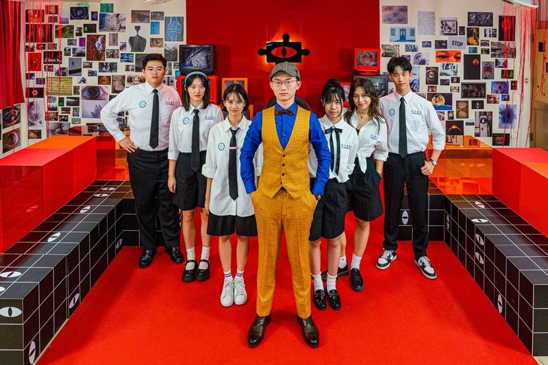 青少年沉浸式解謎實境秀「成仁高中偵探社」結合燒腦推理與實境劇,故事圍繞一群熱血高中生偵探,抽絲剝繭破解校園中各類事件,第2季已準備開拍。(小公視提供)中央社記者葉冠吟傳真 114年5月8日