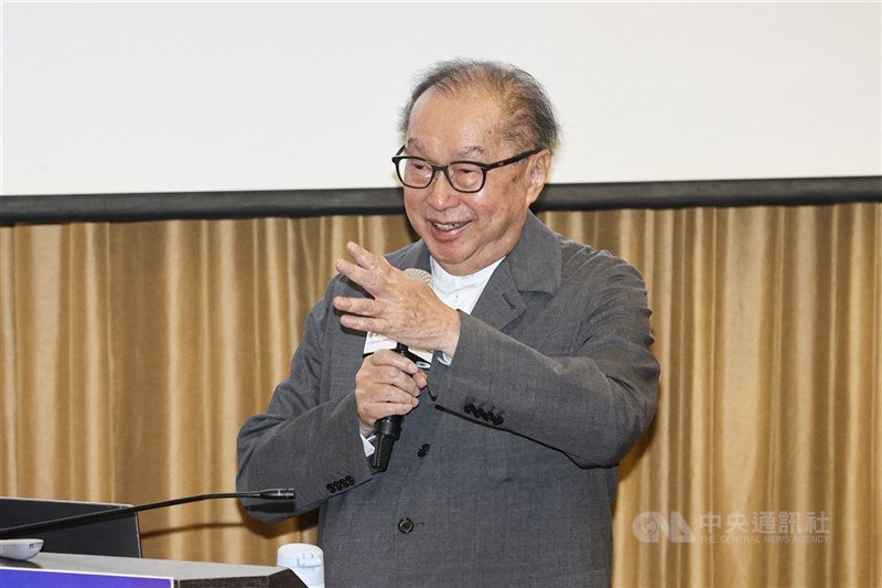 代工廠廣達公布4月合併營收約新台幣1540.11億元,年增58.2%,創歷年同期新高。圖為廣達董事長林百里。(中央社檔案照片)