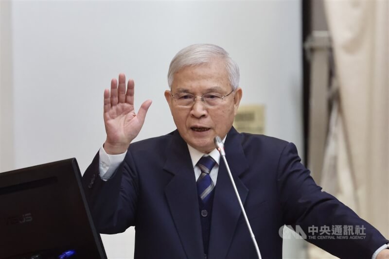 中央銀行總裁楊金龍。(中央社檔案照片)