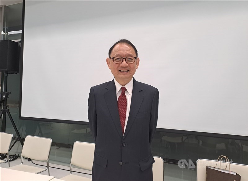 華新股東會後記者會檔案照片(中央社檔案照片)