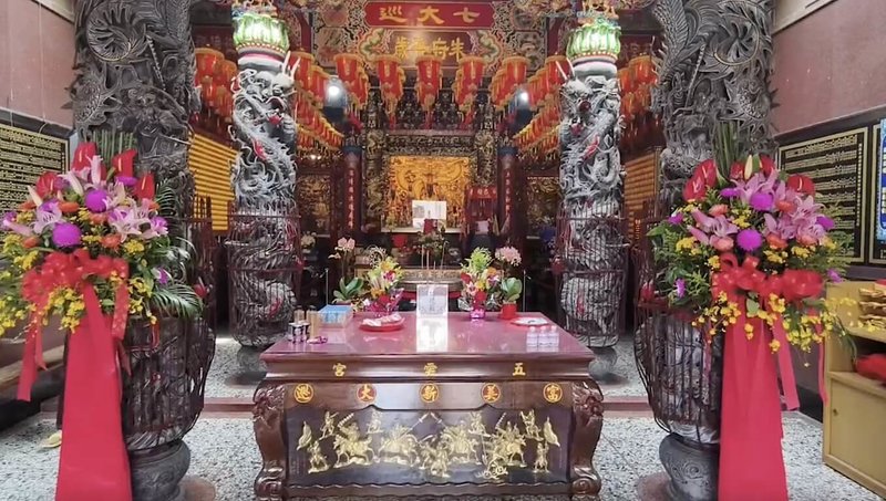 中國泉州富美宮原訂參與苗栗縣通霄鎮白沙屯媽祖遊庄遶境,白沙屯五雲宮(圖)表示,未主動邀請,而對方為不傷害宗教信仰本意,臨時取消活動。(讀者提供)中央社記者管瑞平傳真 114年5月12日