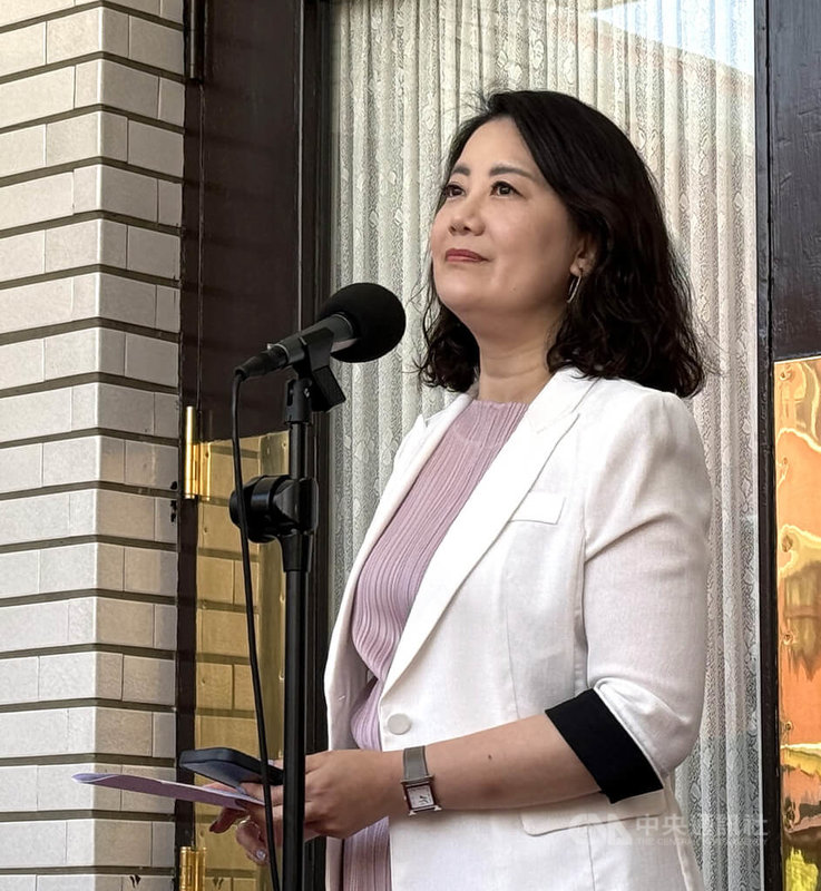 在野陣營拚核管法闖關,民進黨立法院黨團幹事長吳思瑤13日受訪表示,當國會都沒有共識的情況下,社會怎麼會有共識,然而藍白卻要聯手,為了表決而表決。中央社記者王揚宇攝 114年5月13日