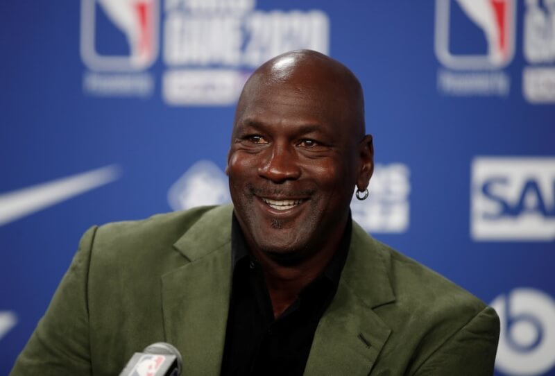 NBA傳奇人物、名人堂球星喬丹。(路透社)