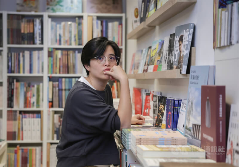 「臺灣漫遊錄」作者楊双子。(中央社檔案照片)