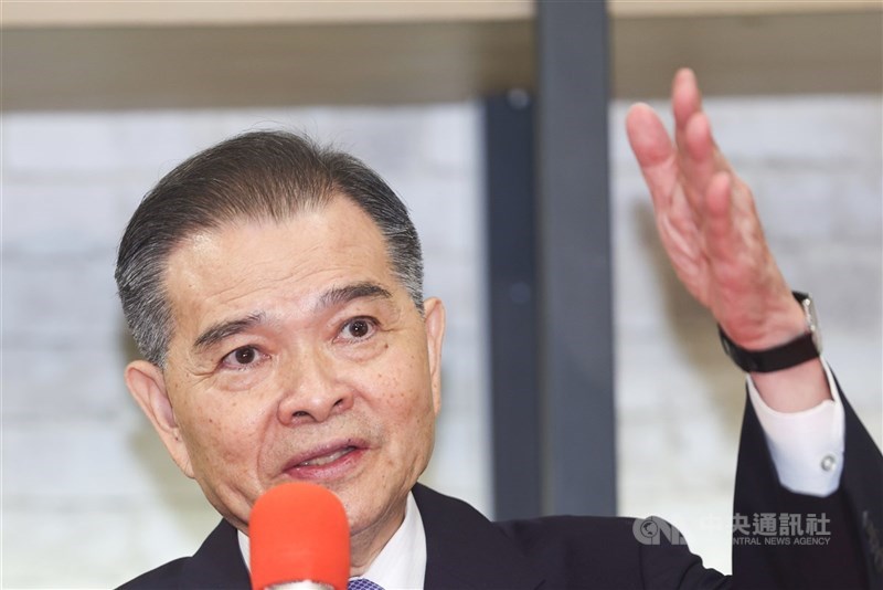圖為中石化董事長陳瑞隆。 (中央社檔案照片)